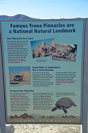 Famous Trona Pinnacles are a National Landmark, November 16, 2014